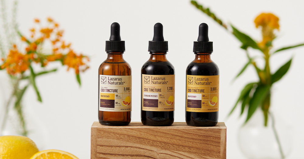 Introducing Yuzu, Japanese Citrus CBD Tinctures – Lazarus Naturals