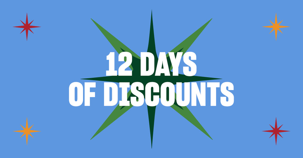 12 Days of Discounts