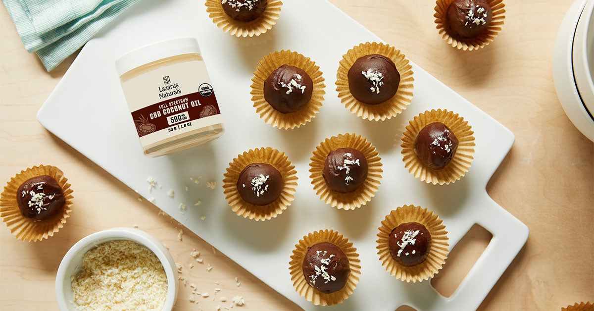 Recipe: CBD Brownie Truffles