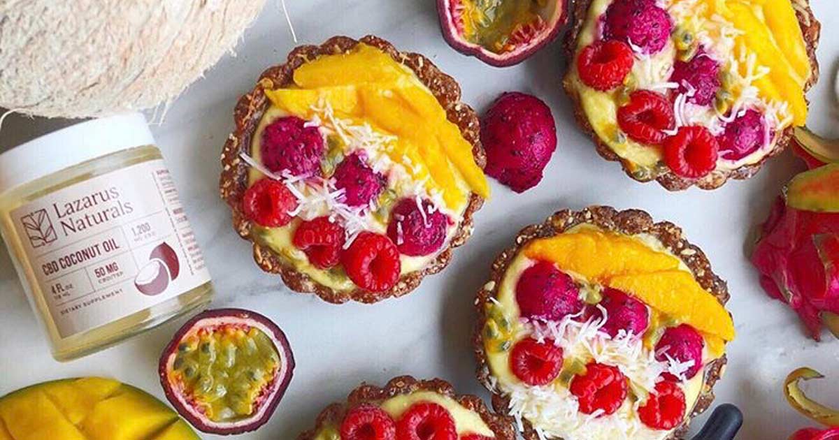 How To Make Tropical Bliss CBD Fruit Tart