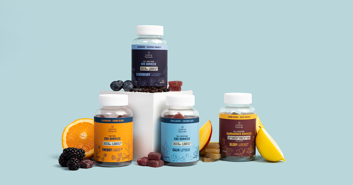 Introducing Lazarus Naturals CBD Gummies