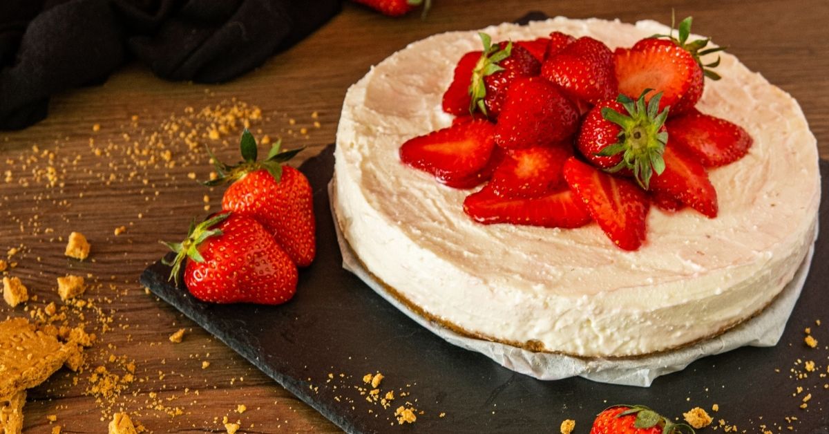 CBD Dairy-Free No Bake Cheesecake