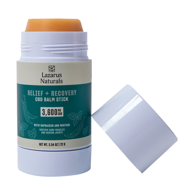 800 mg CBD stick with open cap