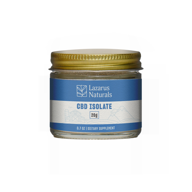 Lazarus Naturals – High Potency CBD Isolate | 1,000mg/g Lazarus Naturals – High Potency CBD Isolate | 1,000mg/g