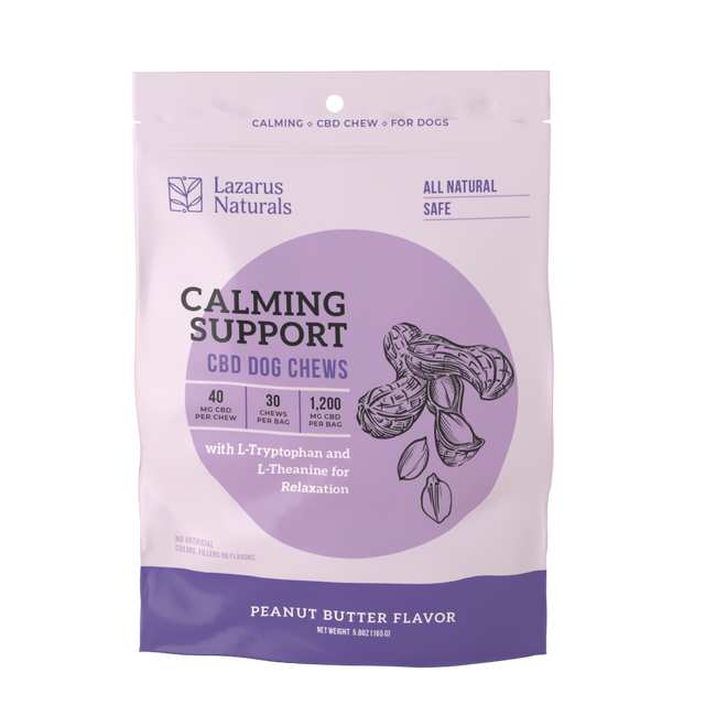 CBD DOG CHEWS, CALMING SUPPORT