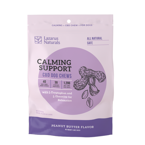 CBD DOG CHEWS, CALMING SUPPORT