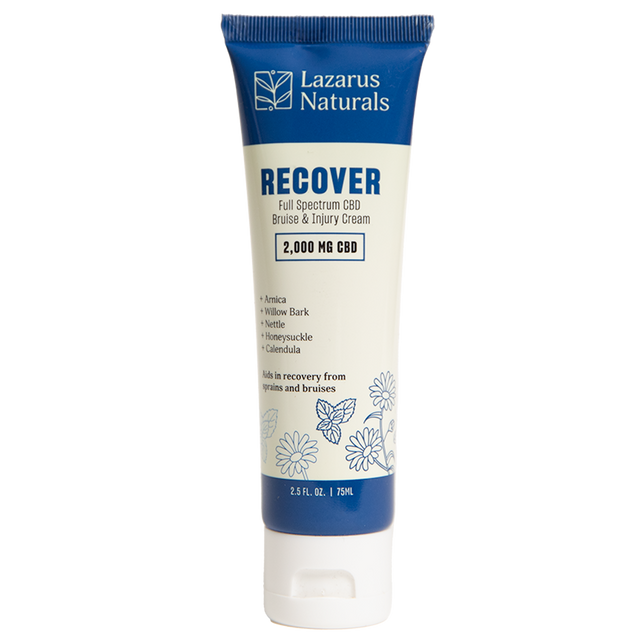 CBD BRUISE & INJURY CREAM, RECOVER