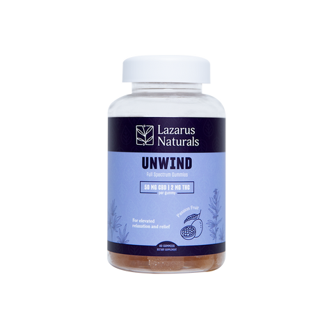 CBD+THC GUMMIES, UNWIND