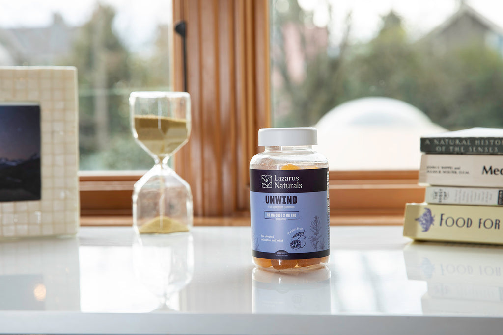 Lazarus Naturals Unwind CBD + THC Gummies