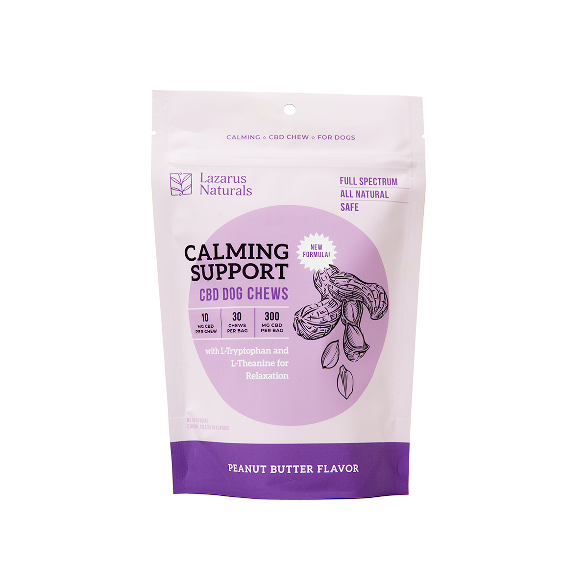 CBD Dog Chews with Peanut Butter Flavor