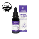 ORGANIC CBD+CBG TINCTURE, 25MG CBD & 25MG CBG / ML