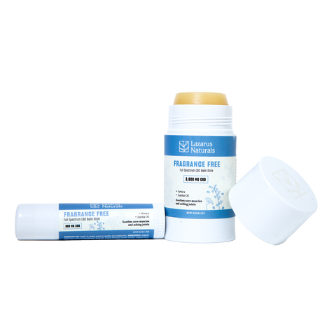 Fragrance free cbd balm stick