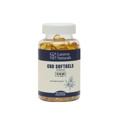 CBD SOFTGELS, 50MG